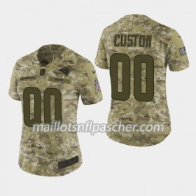 Maillot Los Angeles Rams Custom Nike Salute to Service - Femme